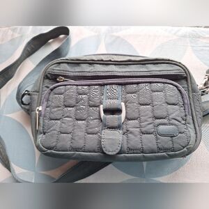 Lug Quilted Gray Travel Bag